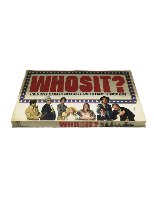 Parker Bros 1976 WHOSIT? Star Studded Guessing Board Game