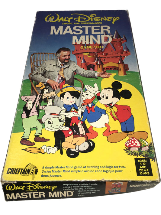 Vintage Walt Disney Mastermind Board Game