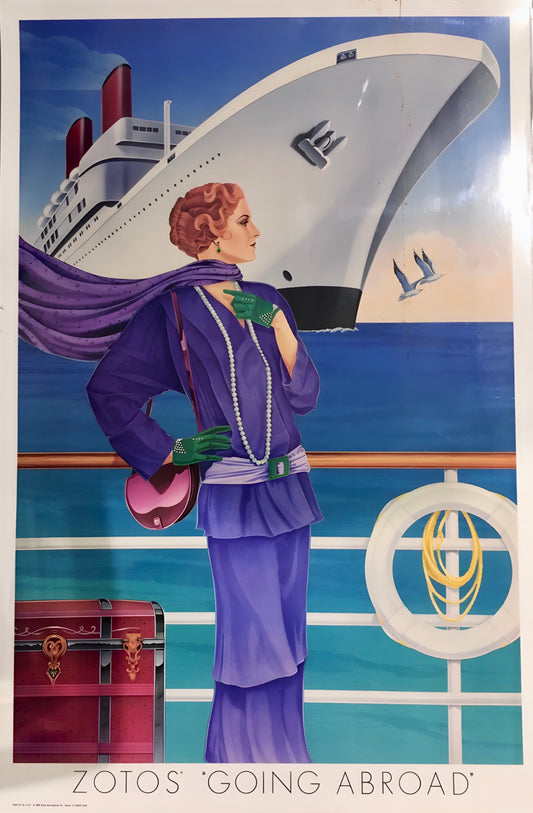 Alexia Zotos *going abroad* Poster
